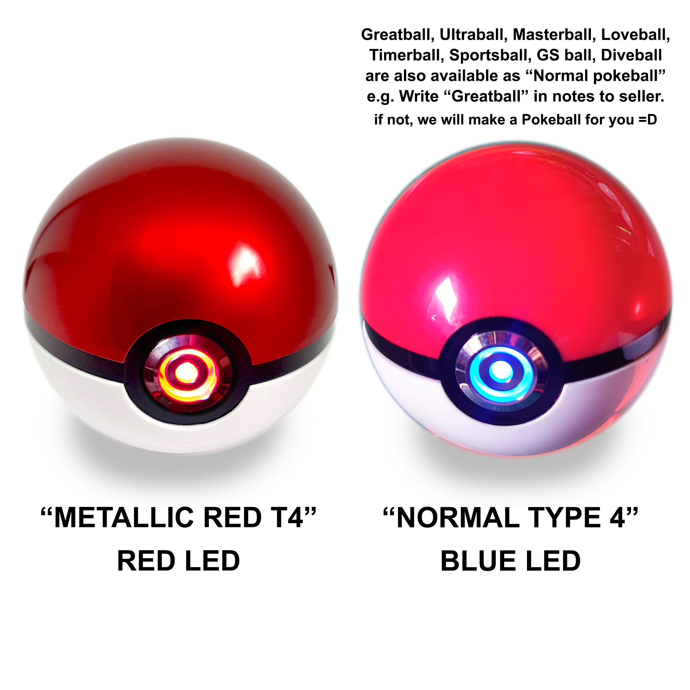 Pokeball With Ringlight Pokemon Cosplay Must Have Etsy