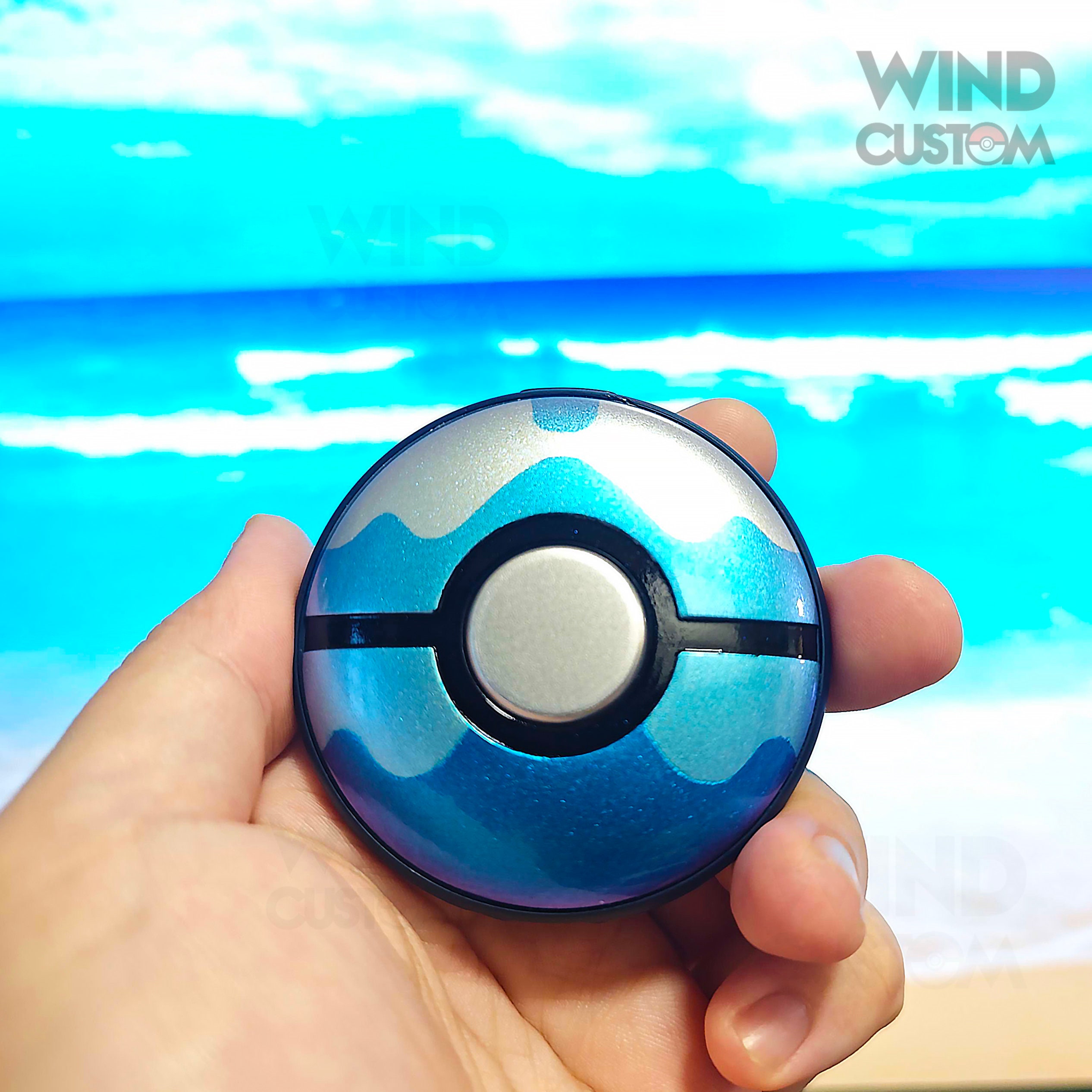 カスタムペイントされたポケモンGO Plus Plus+ +グレート