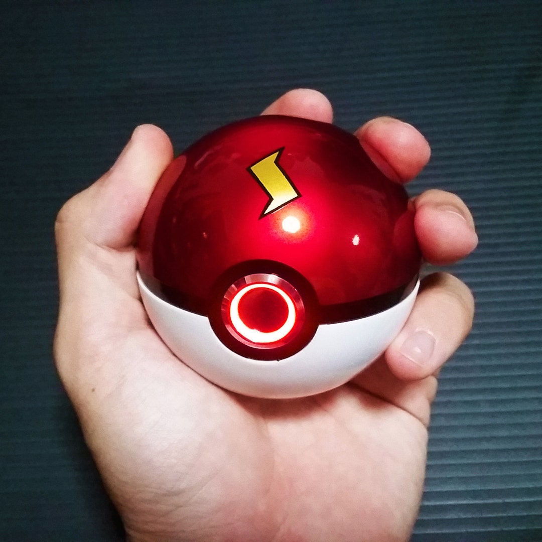 Pokemon video gaming championship, pokeball, red blue and white vortex of 3  pokemons going around the pokeball, realistic lighting, vibrant colors,  mirror sine on the pokeball, volume and depth