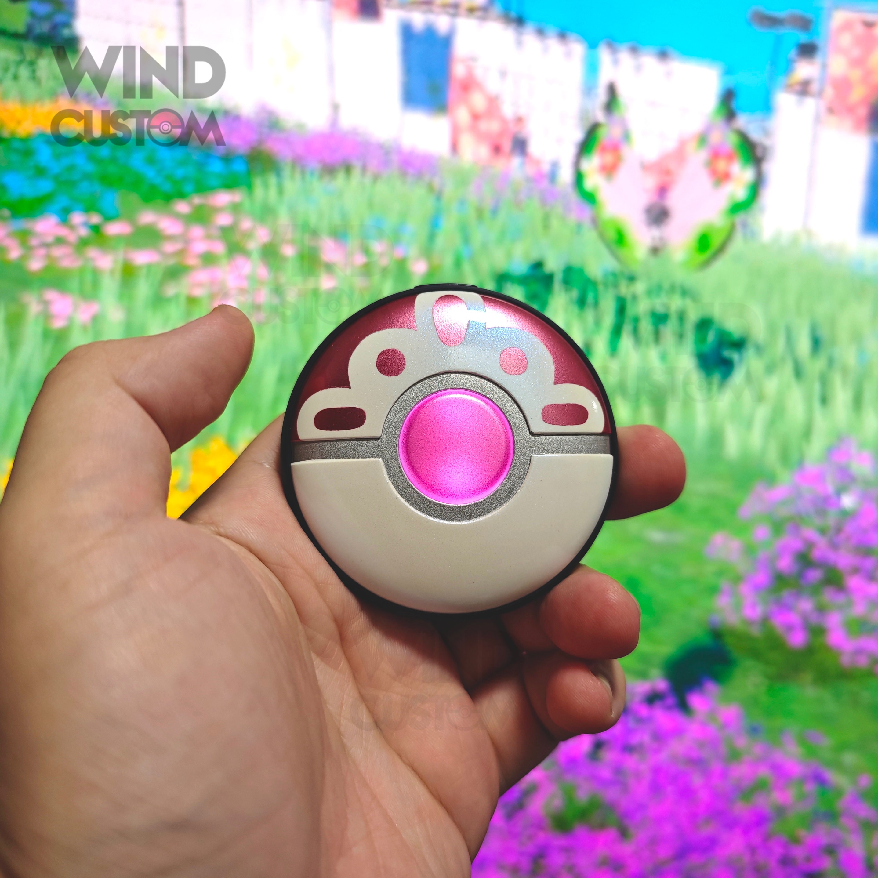 Custom Painted Pokemon GO Plus Plus+ +MOD for Great/ultraball