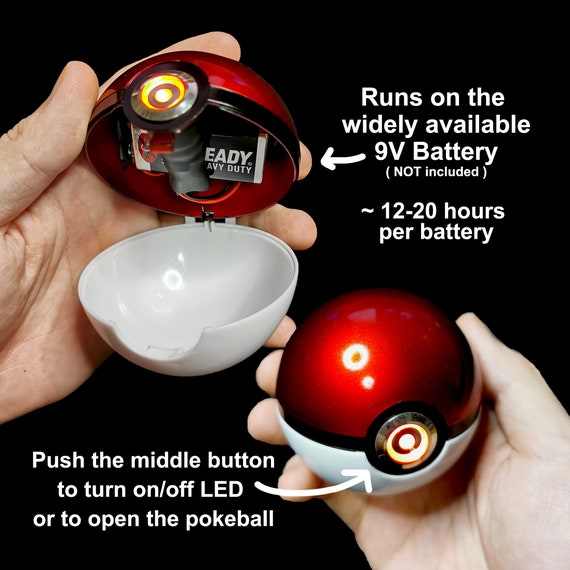 Starter Pokeball With Ringlight Ultimate Collector Item Etsy