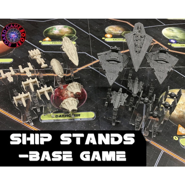 Star Wars: Rebellion Ship Stands -BASE GAME