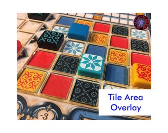 Azul TILE AREA Player Board Overlay