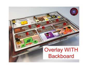 Terraforming Mars Player Mat Overlay WITH Backboard