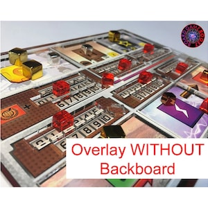 Terraforming Mars Player Mat Overlay ONLY (no backboard)
