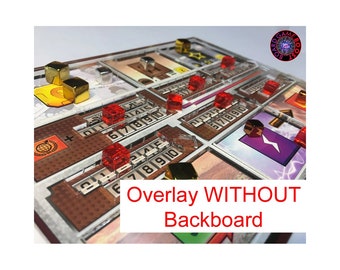 Terraforming Mars Player Mat Overlay ONLY (no backboard)