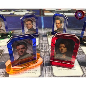 Battlestar Galactica Character Stands