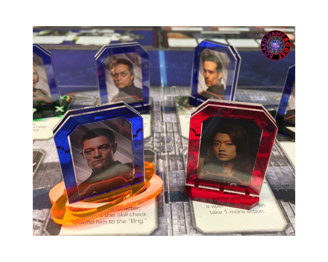 petite AI pornセックス写真無修正画像 Battlestar Galactica Character Stands - Etsy 日本