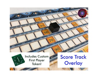 Azul SCORE TRACK Player Board Overlay