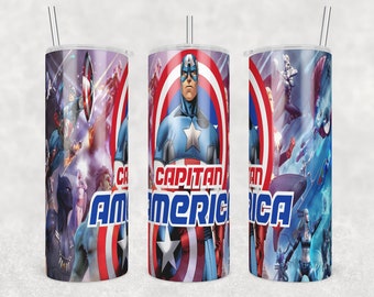 Captain America Tumbler