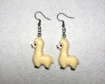 LLAMAS! Alpaca Dangle Earrings Llama Earrings