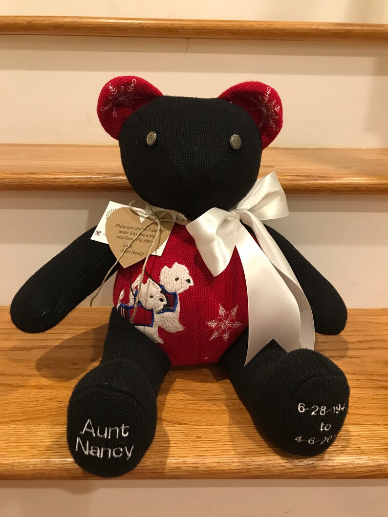 etsy memory bear