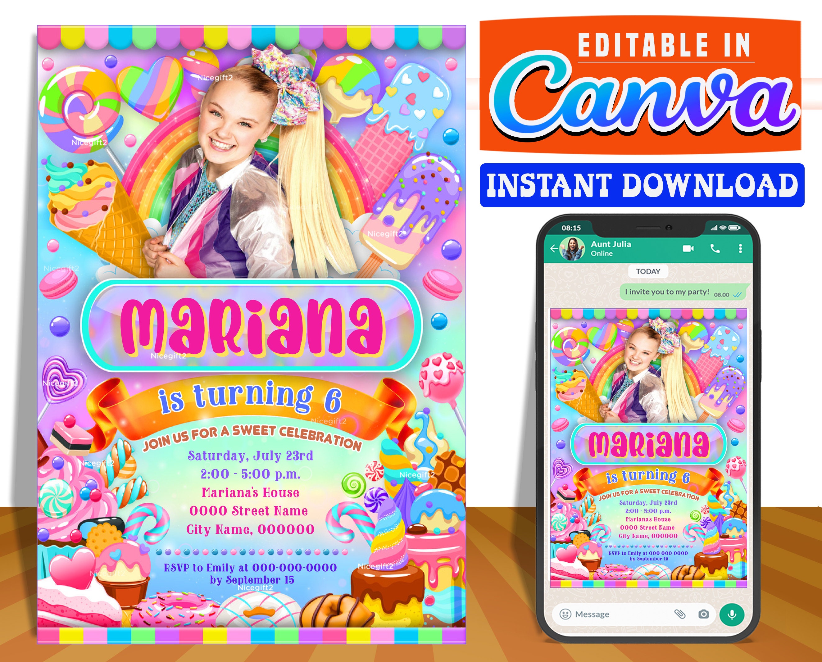 Yoyo siwa hotsell party supplies