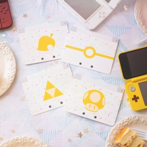 Nintendo Birthday Card | cute birthday card, geek greeting card, gamer birthday card, video game card, geek card, gamer greeting card