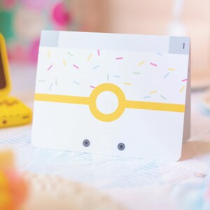 Tarjeta de cumpleaños de Nintendo / linda tarjeta de cumpleaños, tarjeta de felicitación geek, tarjeta de cumpleaños de jugador, tarjeta de videojuego, tarjeta geek, tarjeta de felicitación de jugador imagen 2