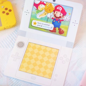 Nintendo Birthday Card | Cute Birthday Card, Geek Greeting Card, Gamer ...