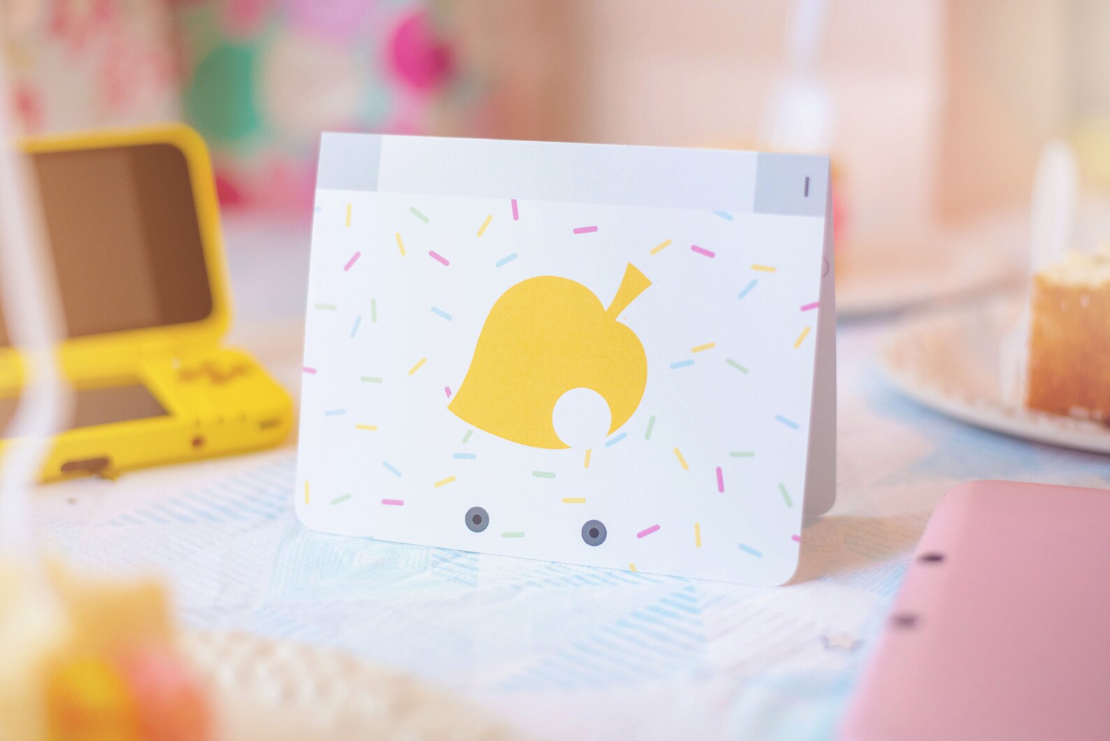 Nintendo Birthday Card Cute Birthday Card Geek Greeting | Etsy