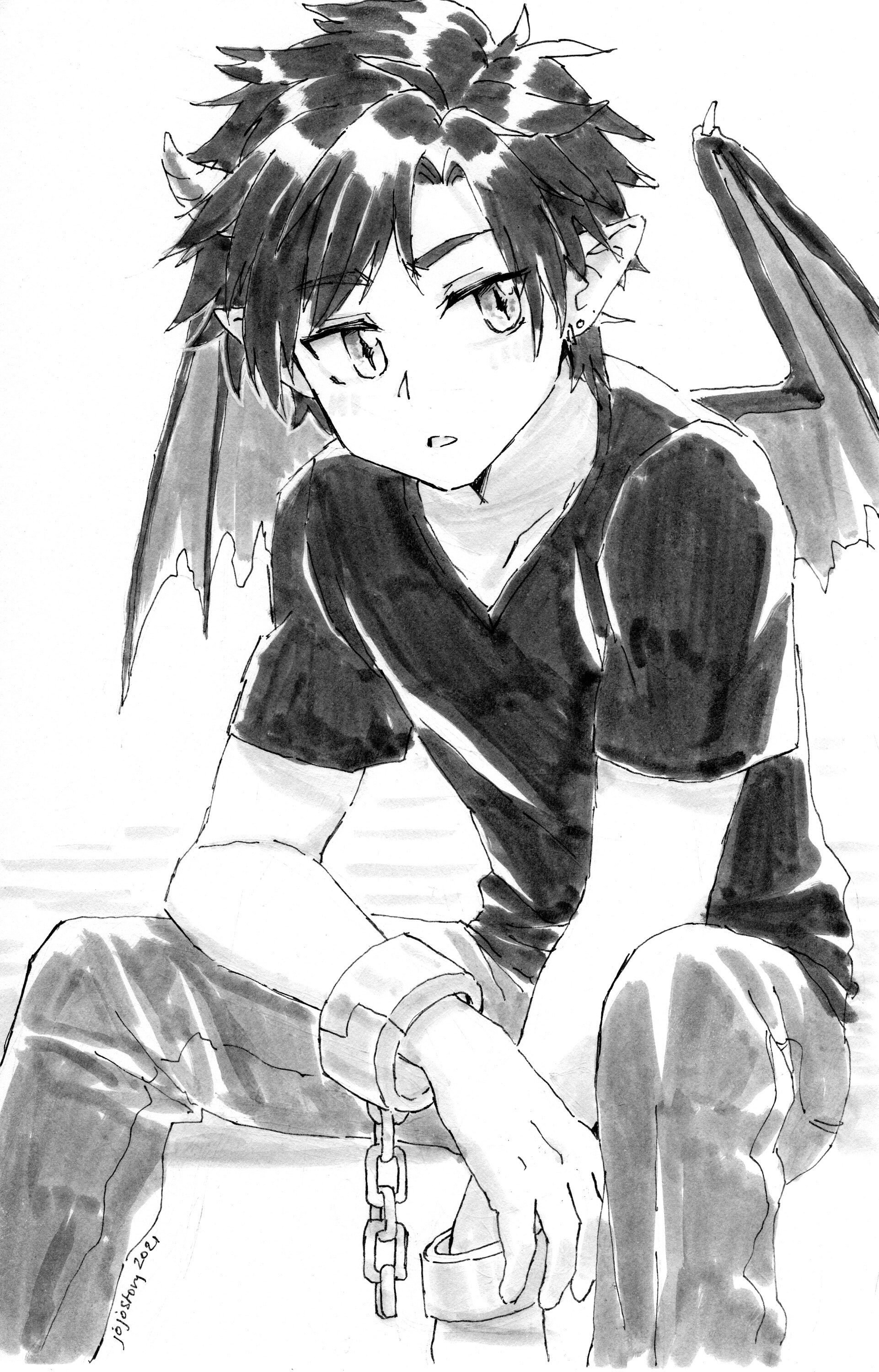 Avanthi's Blog: Anime Boy - Angel  Angel manga, Anime boy, Anime demon boy