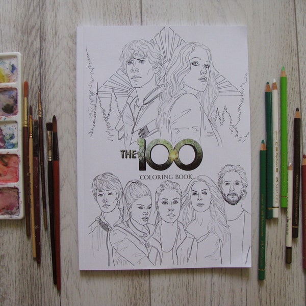 The 100 Coloring Book