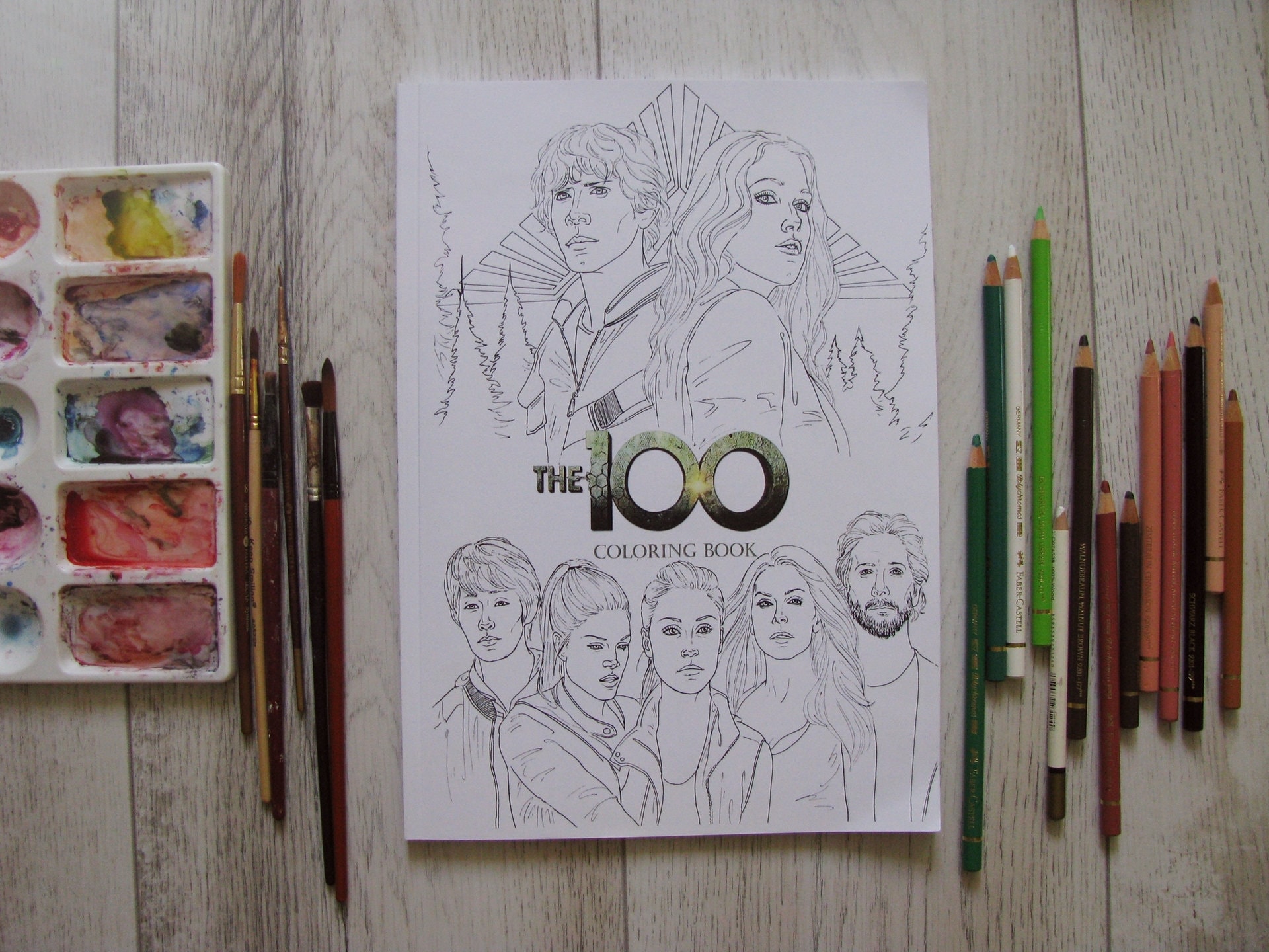 Download The 100 Coloring Book Etsy
