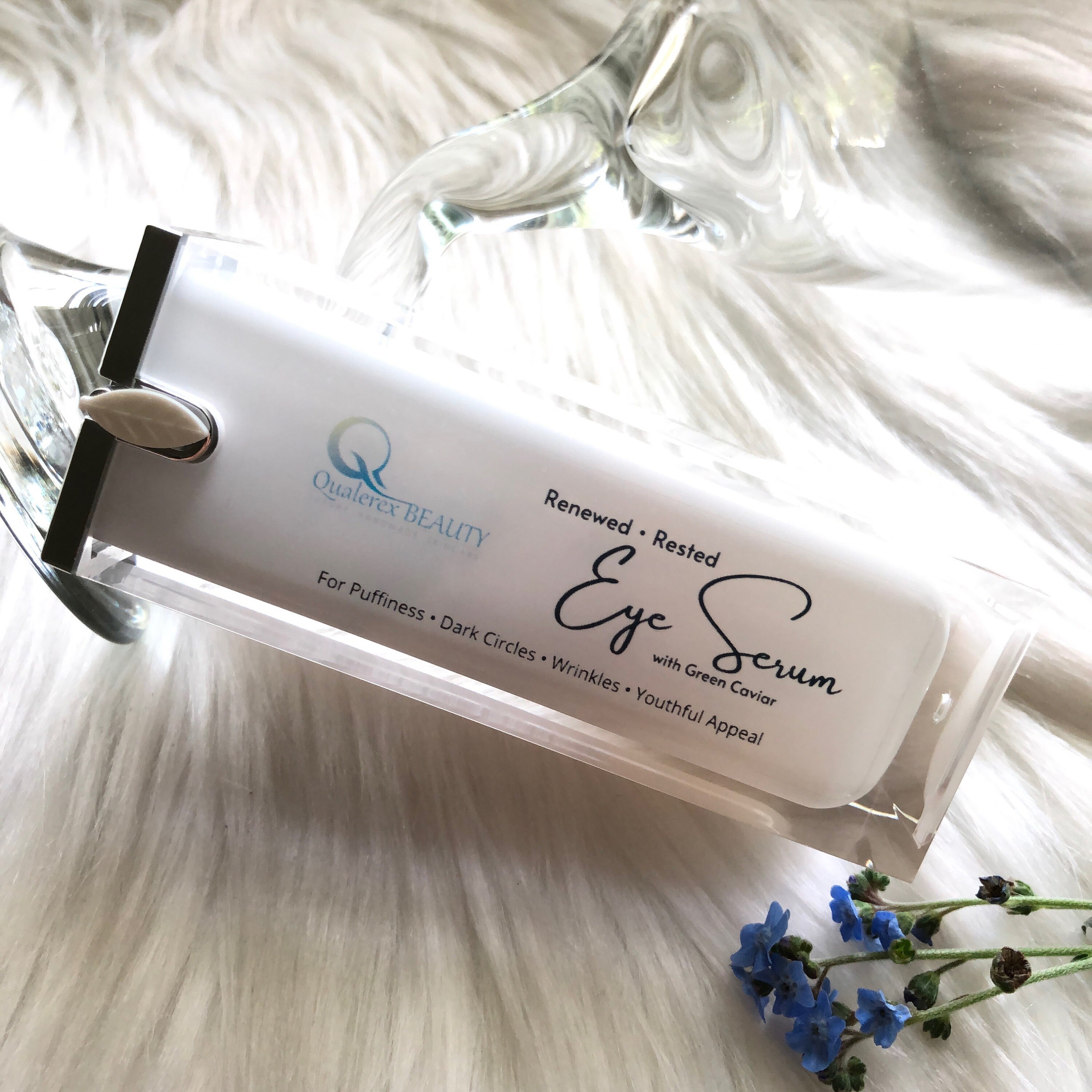 Eye Serum with Green Caviar | Qualerex Beauty High-Performance Renewe…