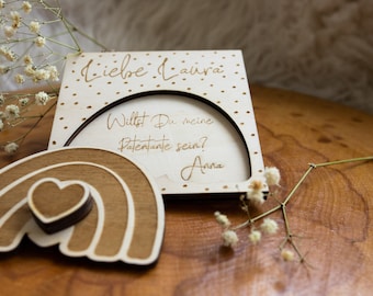 Will you be my godmother, will you be my godfather, godmother questions personalized, will you be my maid of honor