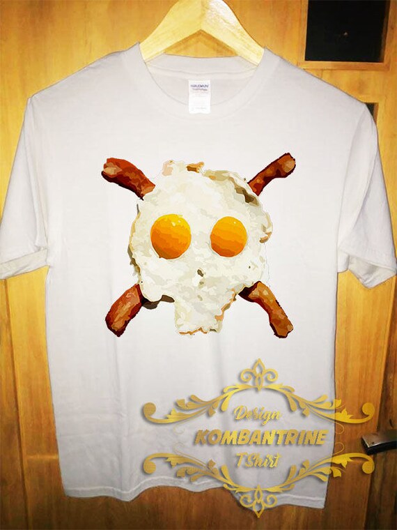 T-shirt chemise Bacon oeufs Skull de Tee Bacon drôle de Skull cadeau unisexe d55fec T-shirt chemise Bacon oeufs Skull de Tee Bacon drôle de Skull cadeau unisexe d55fec