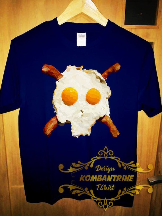 T-shirt chemise Bacon oeufs Skull de Tee Bacon drôle de Skull cadeau unisexe d55fec T-shirt chemise Bacon oeufs Skull de Tee Bacon drôle de Skull cadeau unisexe d55fec