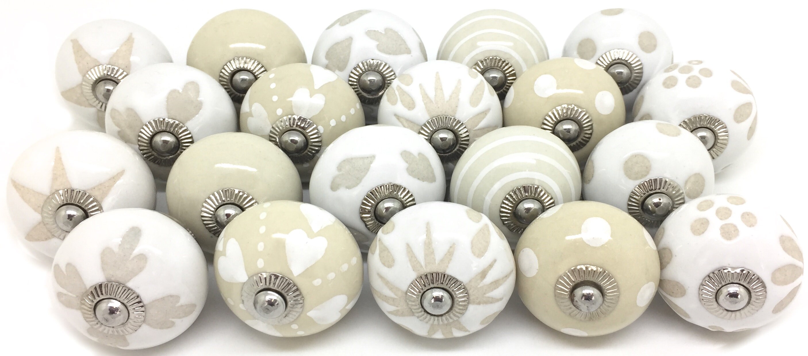 Set of 20 Ceramic Door Knobs Designed By & Exclusive to These Etsy