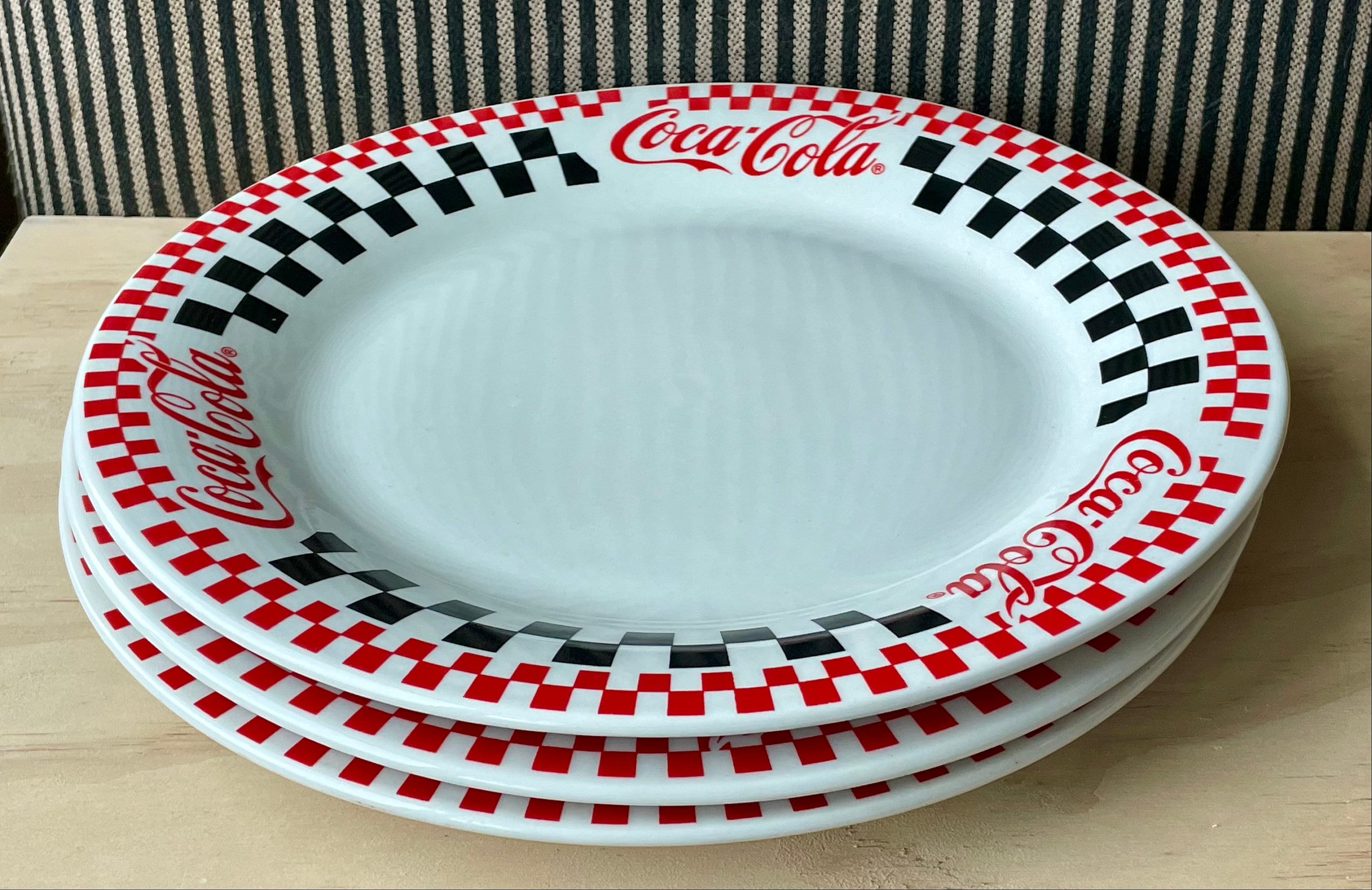 Gibson coca cola plates discount