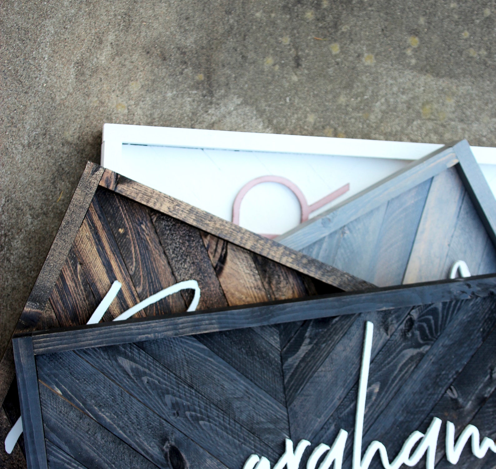 Entry Wall Decor Last Name Wall Decor Entry Name Sign Etsy