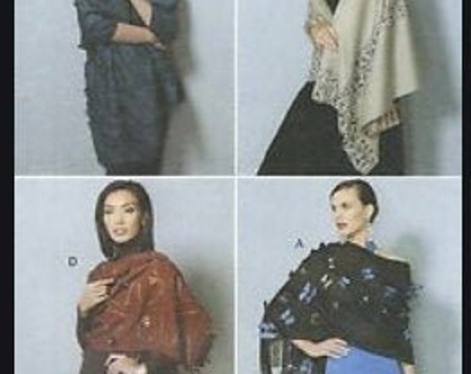 Sewing Pattern for Misses' WRAPS, SHRUG, & SCARF, Vogue Pattern V9249