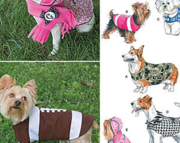 Sewing Pattern for Dog Coats Three Sizes Simplicity Pattern Etsy
