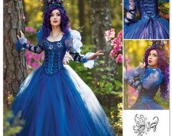 Sewing Pattern for Womens Ball Gown Costume by Raine Emery, Simplicity S3029, Halloween, Cosplay, New Pattern, Fantasy Costume