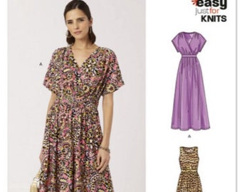 Sewing Pattern for Womens Wrap Dress, New Look 6600, New Pattern, Wrap ...