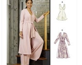 Sewing Pattern for Womens Robe, Jumpsuit Romper, McCalls M8245, Misses Casual wear, Lounge wear, Sleepwear, NEW, Plus Sizes, Easy Sew