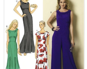 portrait collar formal dress