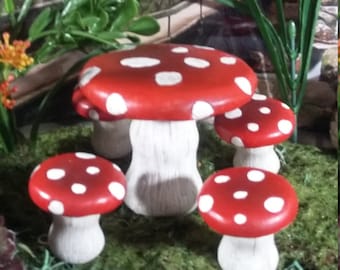 Red mushroom chair | Etsy Red mushroom chair | Etsy