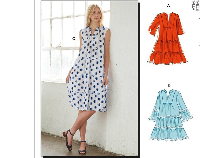 Sewing Pattern for Womens Dresses Mccalls Pattern M8090 - Etsy