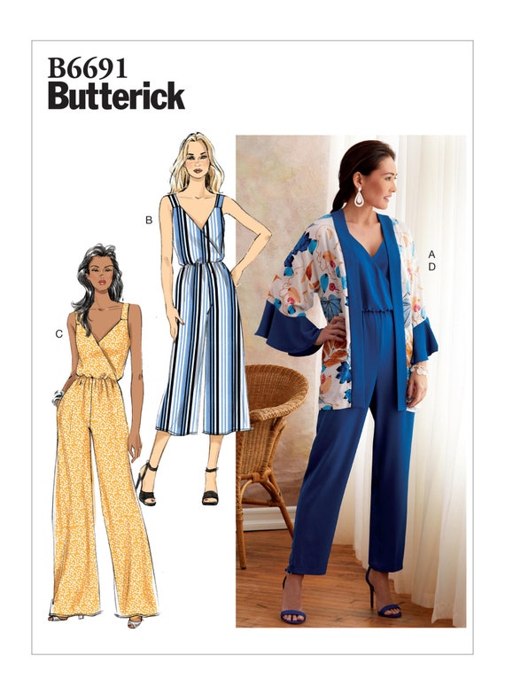 jumpsuit with kimono jacket