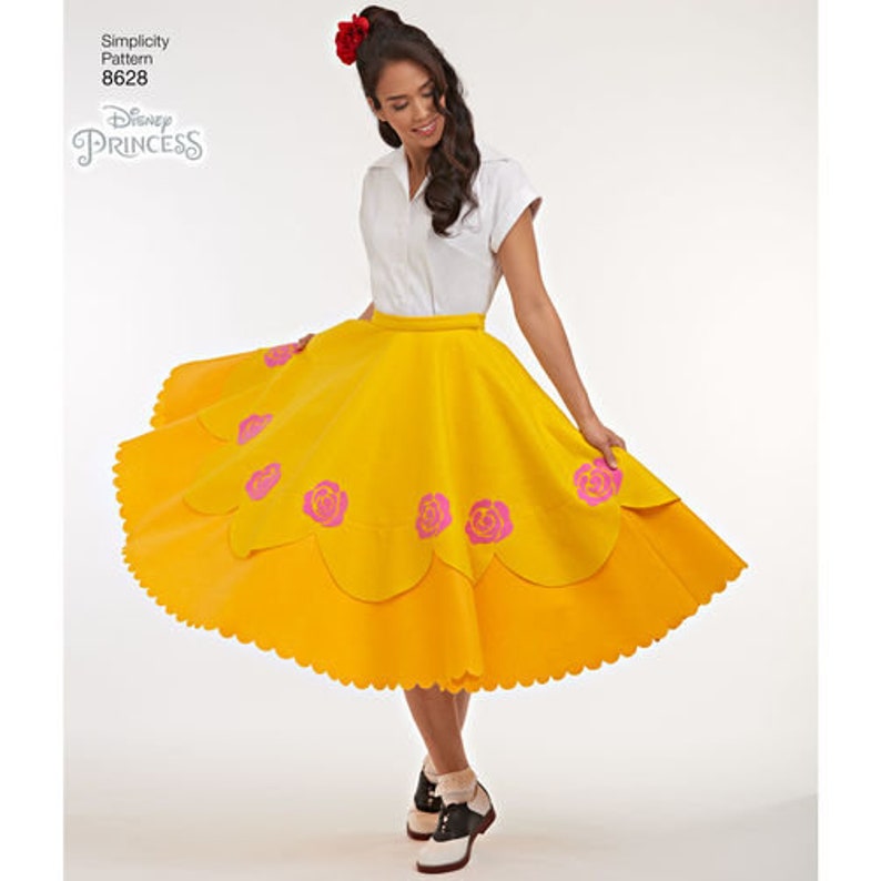 Sewing Pattern for Misses Disney Character Skirts Simplicity Etsy