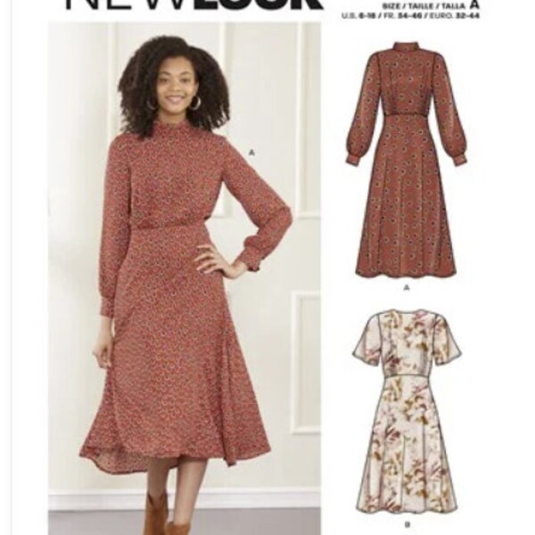 New Look N6702 - Cartamodello Per Gonna Da Donna - Taglie 6-8-10-12-14-16-18 - Livello Facile - Collezione Estate