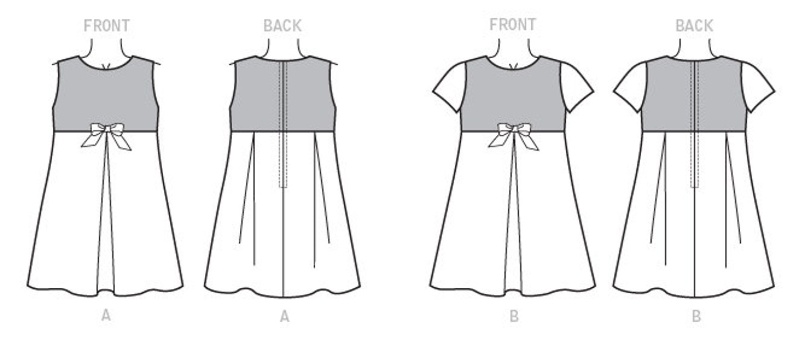 Sewing Pattern for Children's/girls' Pleatedskirt Etsy
