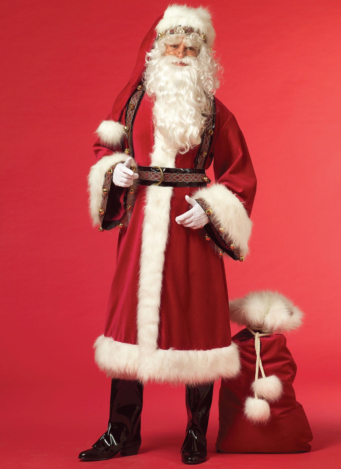 Sewing Pattern for SANTA Suitwomens & Mens Mr. Mrs. Claus Etsy