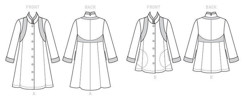 Sewing Pattern for Misses' COAT DRESS & TOP Vogue Pattern - Etsy