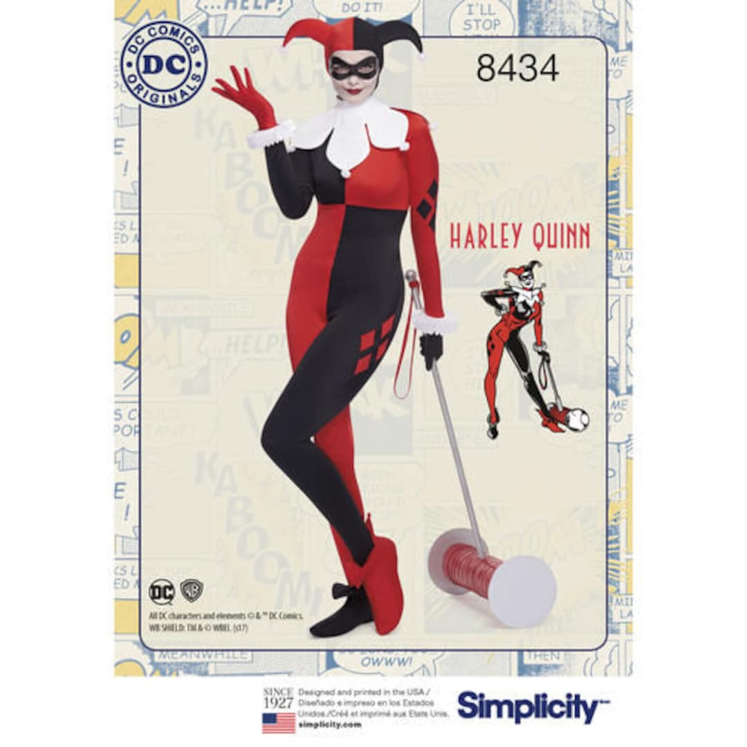 Women's plus size harley quinn costume uk cheap