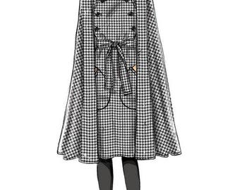 Sewing Pattern for Misses' CAPE W/ HIGH COLLAR, Pocket
