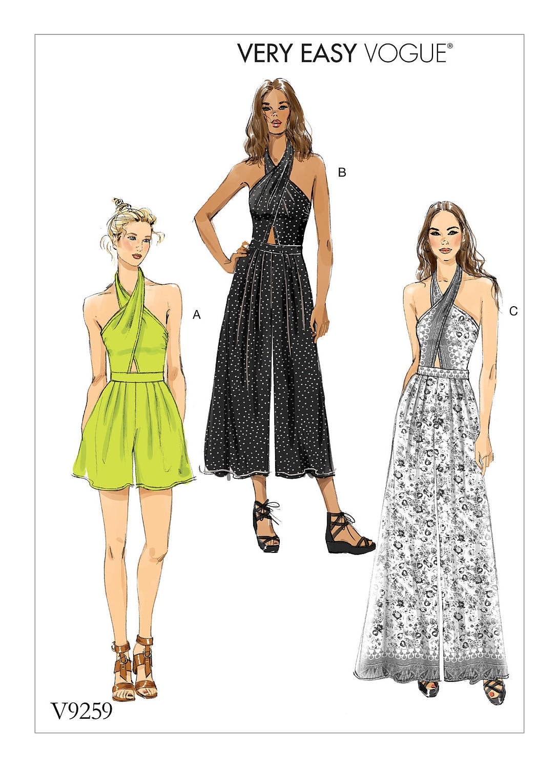 Sewing Pattern Womens Dresses, Vogue Pattern V1783, Womens Dress Pattern,  Button Front Dress in Two Lengths 
