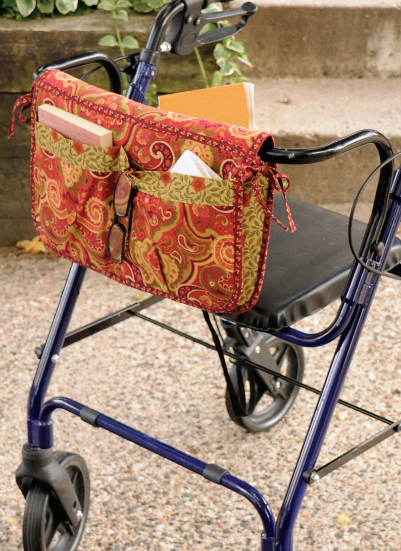 Sewing Pattern for Wheelchair/Walker Carryall and Carrier Bag Etsy