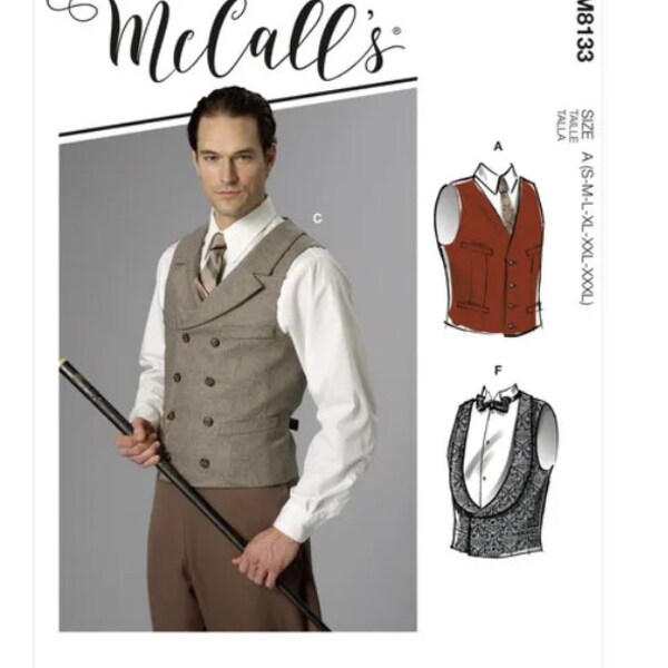 Double Breasted Vest Etsy